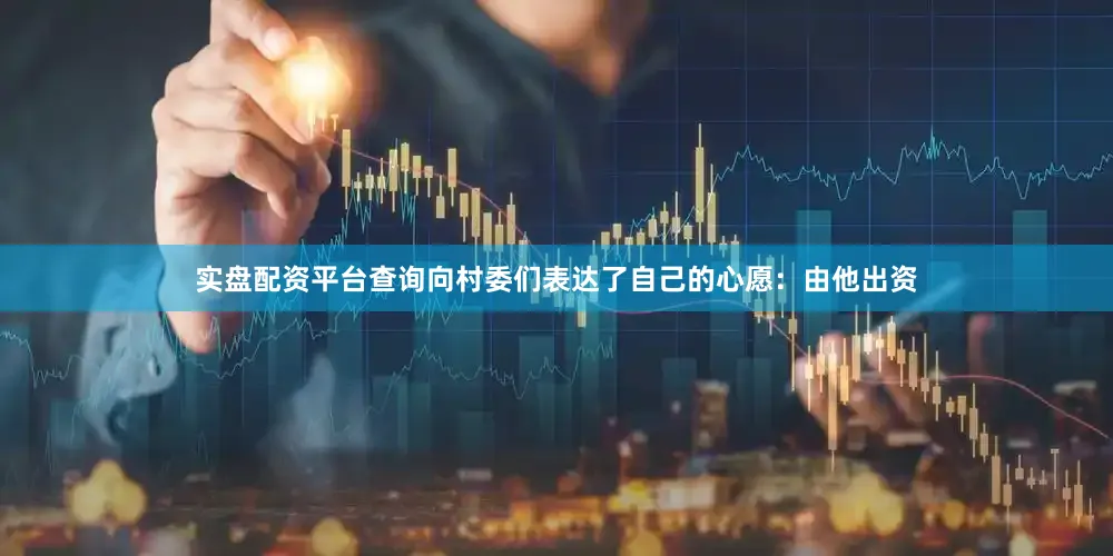 实盘配资平台查询向村委们表达了自己的心愿：由他出资