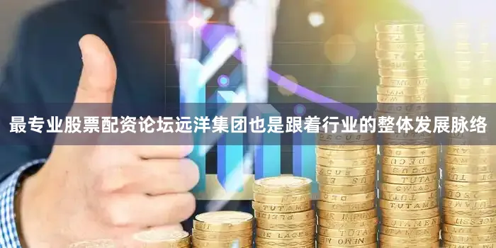 最专业股票配资论坛远洋集团也是跟着行业的整体发展脉络